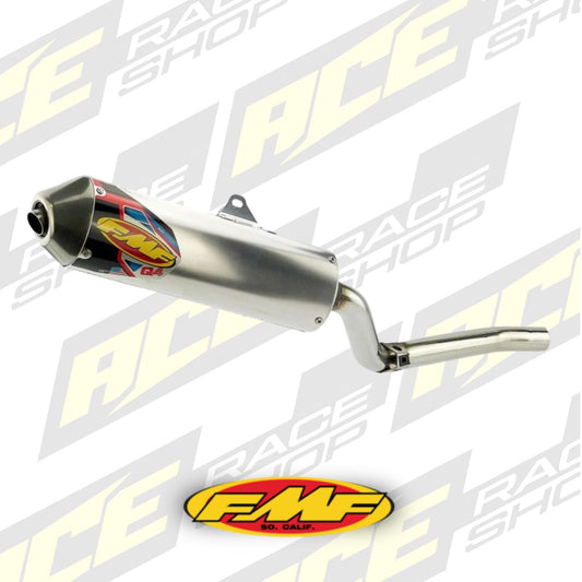 Q4 Exhaust Silencer 00-22 Kawasaki Suzuki 400 DR-Z S SM KLX SR - FMF 043377 - ACE Race Shop