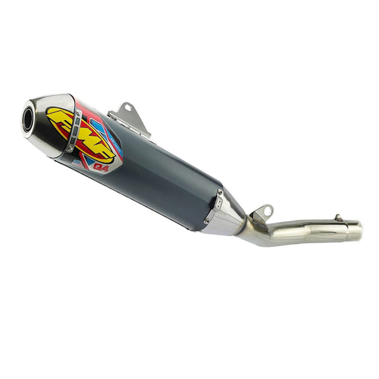 Q4 Hex Exhaust Silencer 18-26 Yamaha 450 YZ WR F FX - FMF 044442 - ACE Race Shop