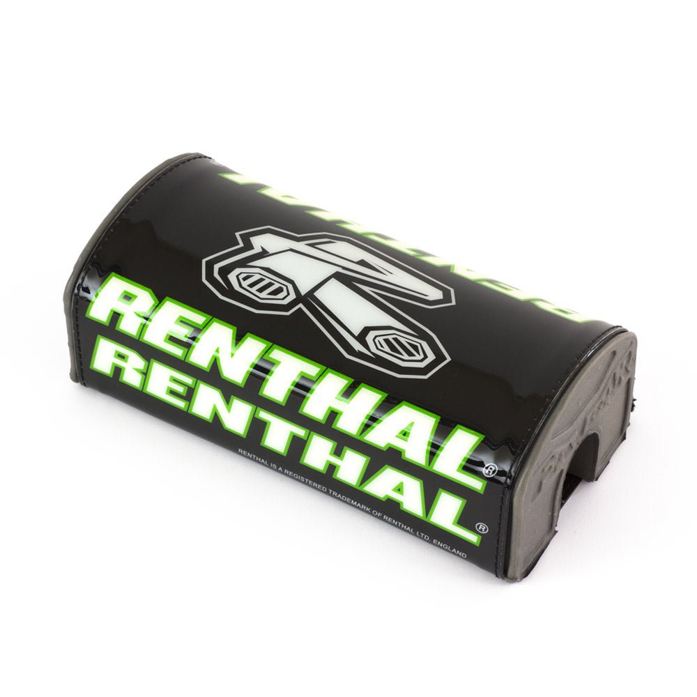 RENTHAL BAR PAD FATBAR BLACK/GREEN/WHITE - ACE Race Shop