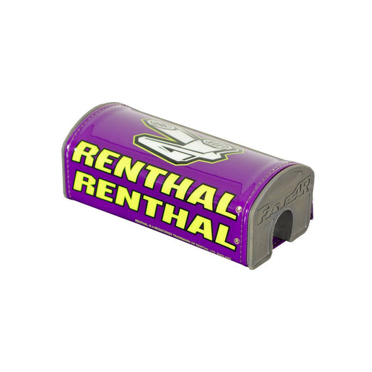 RENTHAL BAR PAD FATBAR PURPLE/YELLOW, GREY FOAM - ACE Race Shop