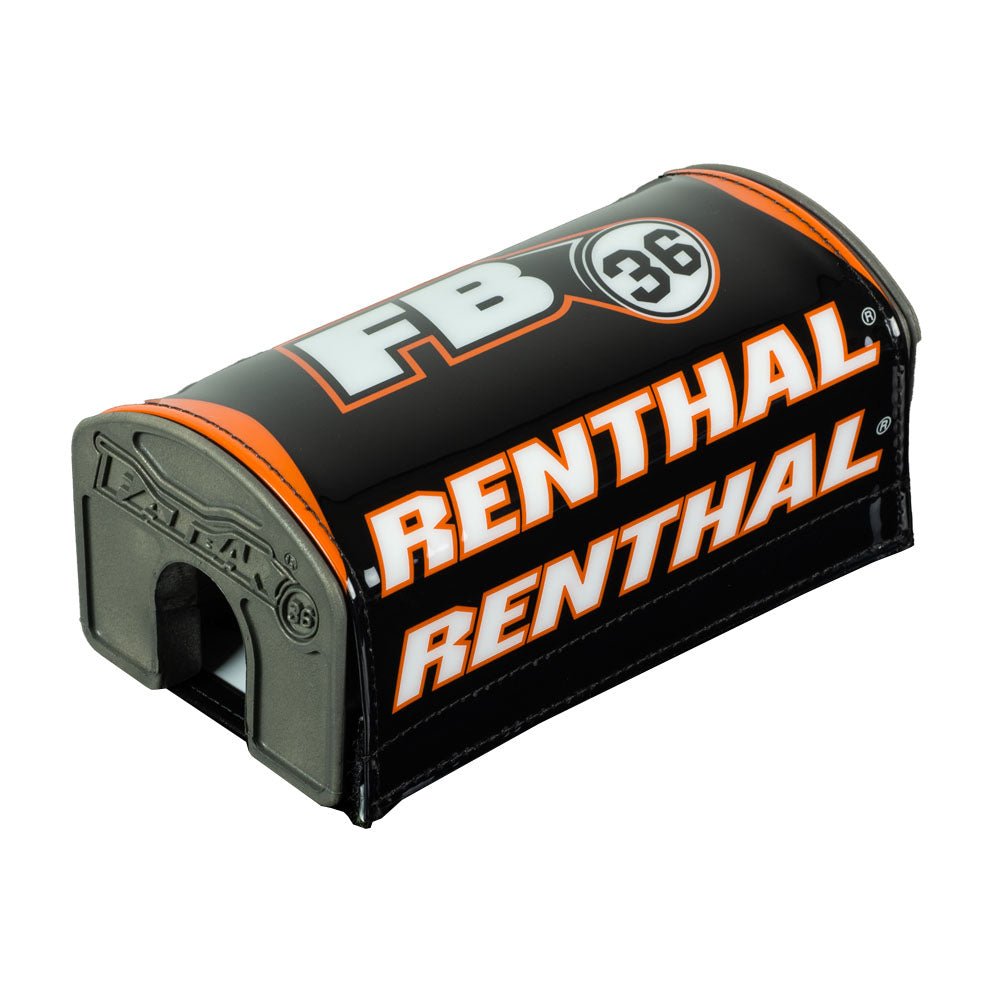 RENTHAL BAR PAD FATBAR36 BLACK/ORANGE/WHITE - ACE Race Shop