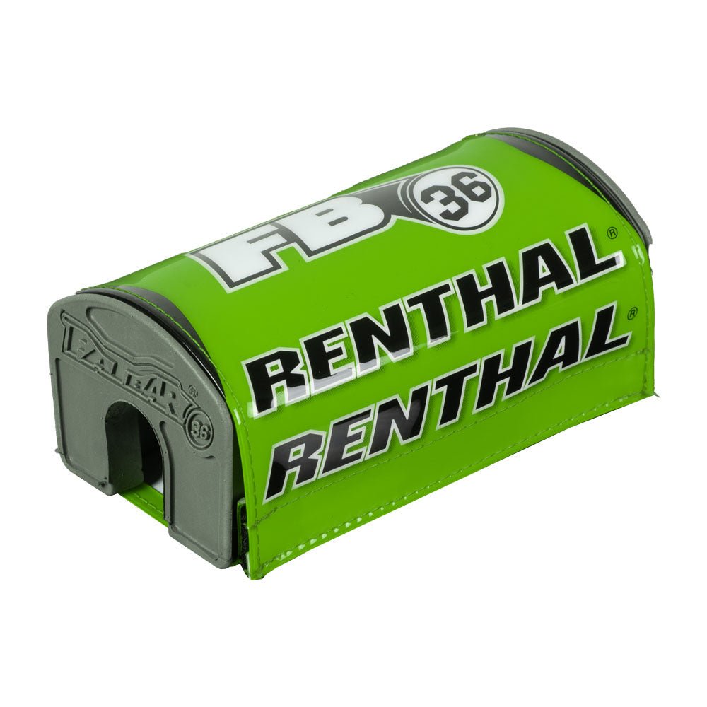 RENTHAL BAR PAD FATBAR36 GREEN/WHITE/BLACK - ACE Race Shop