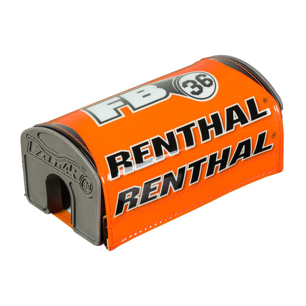 RENTHAL BAR PAD FATBAR36 ORANGE/WHITE/BLACK - ACE Race Shop