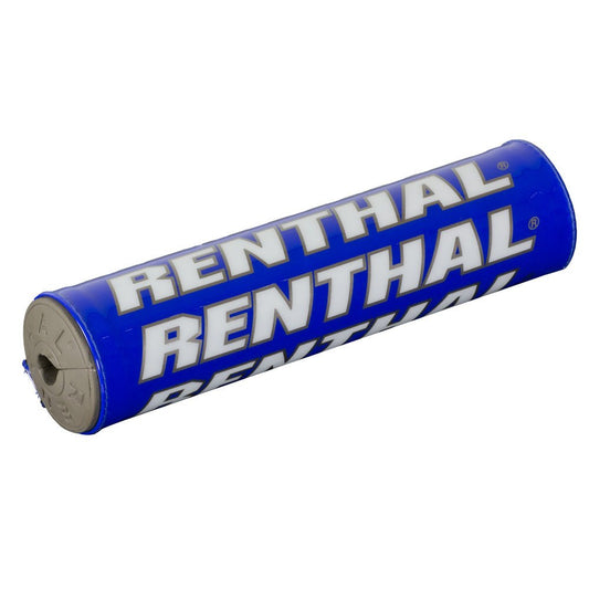 RENTHAL BAR PAD MINI SX (180MM/7.5IN) BLUE/SILVER/WHITE (GREY FOAM) - ACE Race Shop