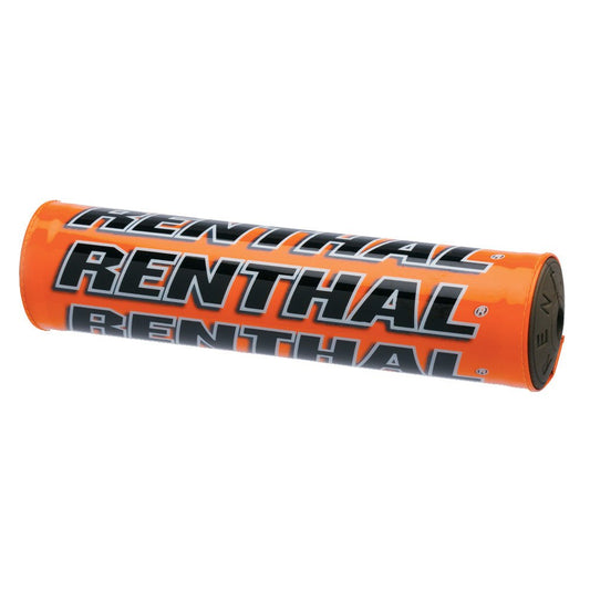 RENTHAL BAR PAD MINI SX (205MM/8.5IN) ORANGE/WHITE/BLACK (GREY FOAM) - ACE Race Shop