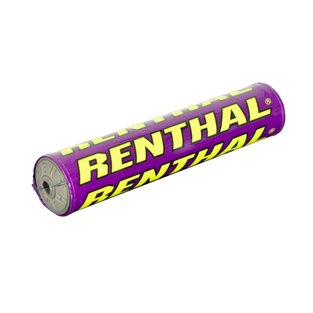 RENTHAL BAR PAD SX (10IN) PURPLE/YELLOW (240MM) - ACE Race Shop