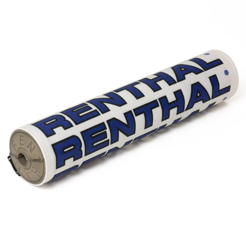 RENTHAL BAR PAD VINTAGE SX WHITE/BLACK/BLUE (GREY FOAM) - ACE Race Shop