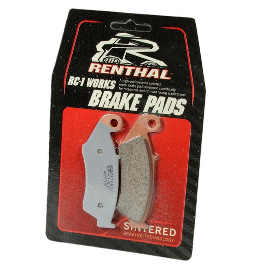 RENTHAL BRAKE PADS FRONT/REAR AJP/HON/BETA/GAS/KAW/SUZ/SHE/YAM (GF003) (R) - ACE Race Shop