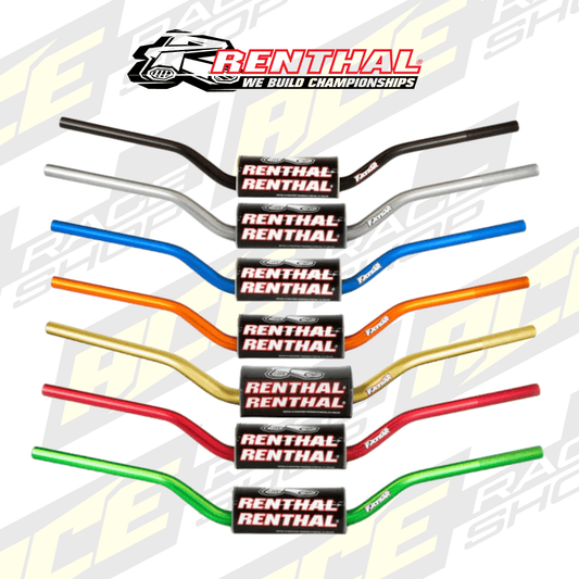 RENTHAL HANDLEBAR FATBAR MX/ENDURO 604 RC HONDA CRF 04 - 18, KAWASAKI KX/KXF 06 - 20 - ACE Race Shop