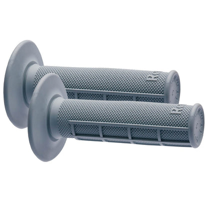 RENTHAL HANDLEBAR GRIP MX DIAMOND/HALF WAFFLE - SOFT GREY - ACE Race Shop