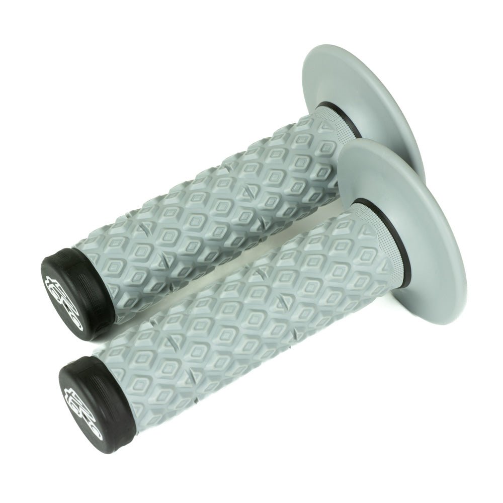 RENTHAL HANDLEBAR GRIP MX DUAL COMPOUND COMFORT SOFT/FIRM BLACK - ACE Race Shop