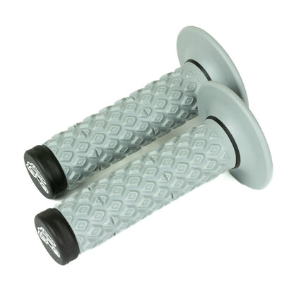 RENTHAL HANDLEBAR GRIP MX DUAL COMPOUND COMFORT SOFT/FIRM BLACK - ACE Race Shop