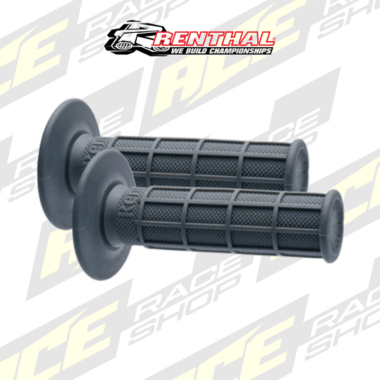 RENTHAL HANDLEBAR GRIP MX FULL WAFFLE MEDIUM GREY - ACE Race Shop