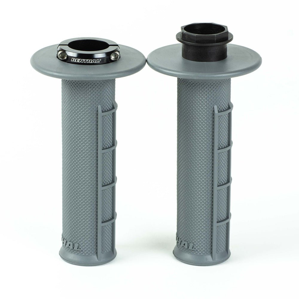 RENTHAL HANDLEBAR GRIP MX ORIGINAL LOCK ON MEDIUM, HALF WAFFLE - ACE Race Shop
