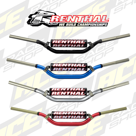 RENTHAL HANDLEBAR TWINWALL MX/ENDURO 918 RICKY JOHNSON/CR HIGH - ACE Race Shop