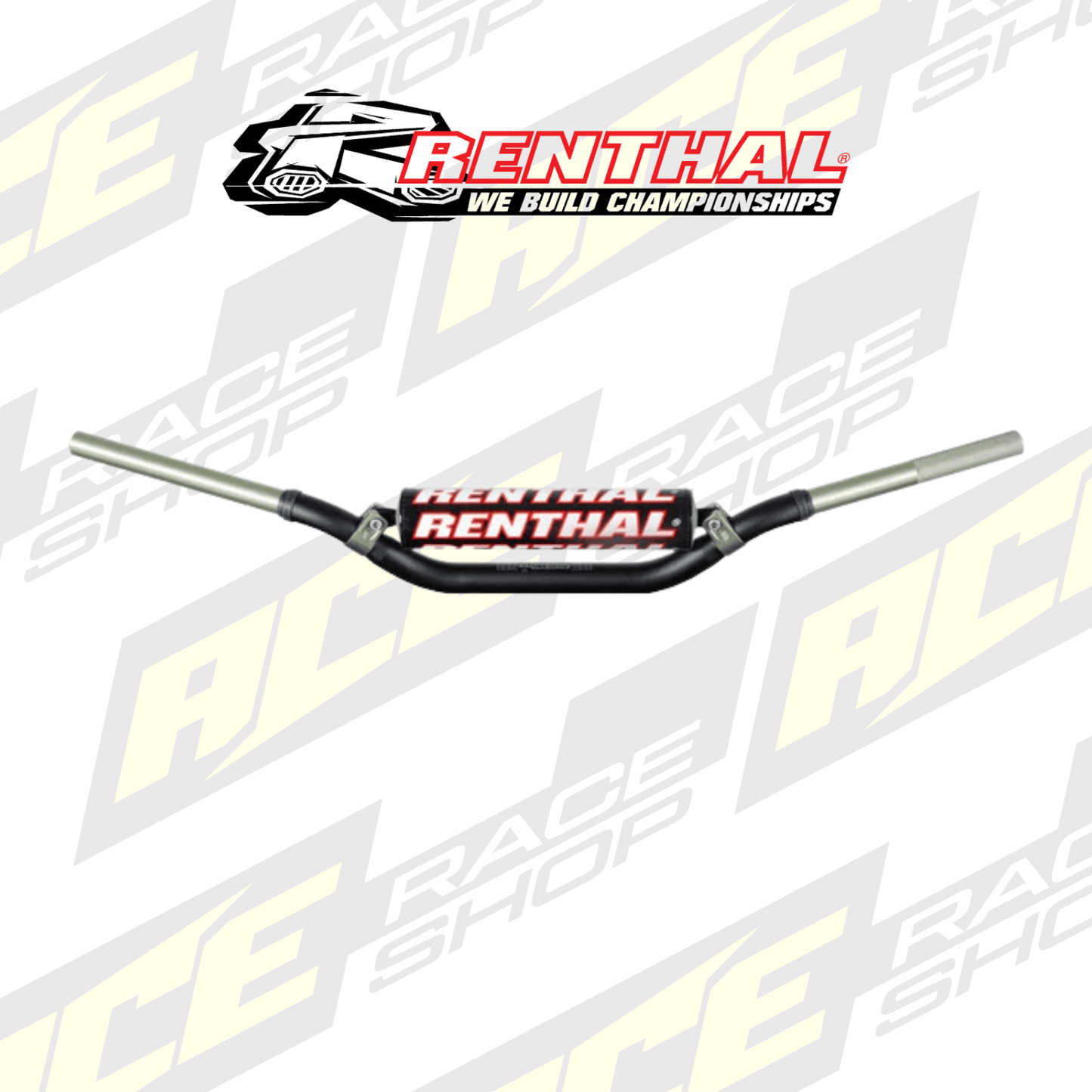 RENTHAL HANDLEBAR TWINWALL MX/ENDURO 994 KTM SX/SX - F 09 - 12, RM/RMZ 06 - 13, YZ - F 18 - 21 BLACK - ACE Race Shop
