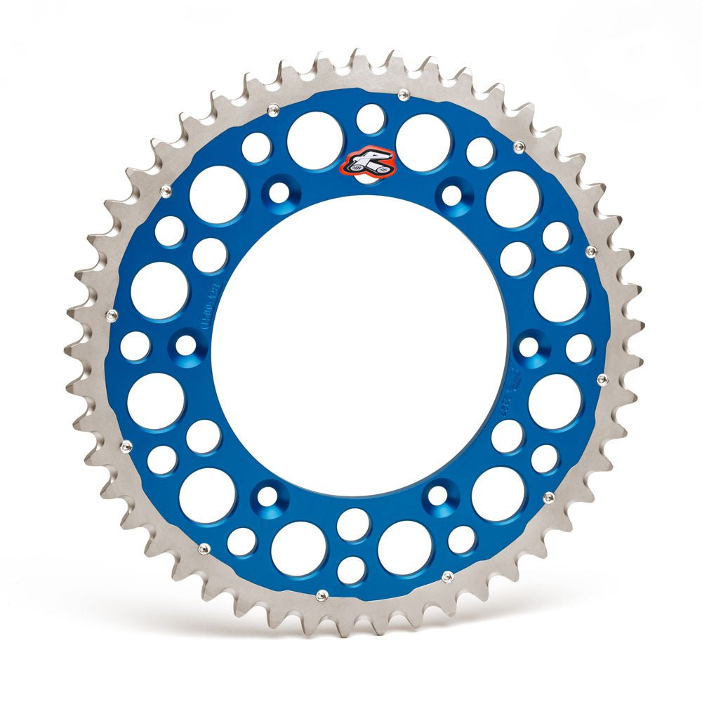 RENTHAL SPROCKET REAR TWIN RING KTM/HQV/GAS/TRI SX/EXC 125 - 620 90 - 24, TE/TC/FE/FC 00 - 24, MC/EC/EX 21 - 24 - ACE Race Shop