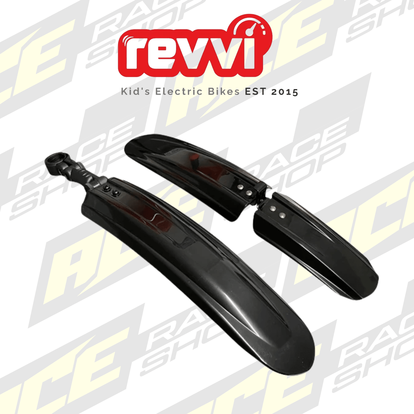 Revvi 18" / 20" Mudguard Kit - To fit Revvi 18" and 20" Bikes - ACE Race Shop