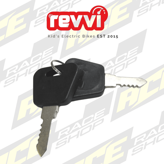 Revvi Battery keys - To fit 12" + 16" + 16" plus electric balance bikes - ACE Race Shop