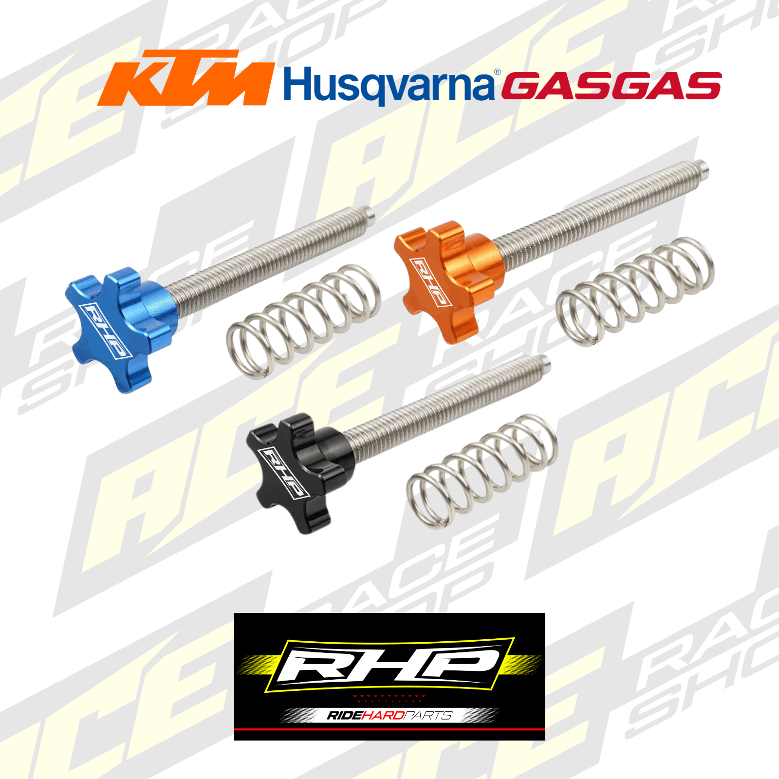 RHP IDLE SCREW KTM/HUS/GAS TPI MODELS 250/300'S 2018 - 2023/ 150'S 2020 - 2023/ GAS 21 - 23 - ACE Race Shop