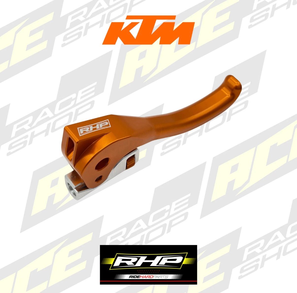 RHP KTM EASY PULL LIGHT CLUTCH LEVER 125 - 500 SX SXF EXC EXCF 2014 - 2026 (ORANGE) - ACE Race Shop