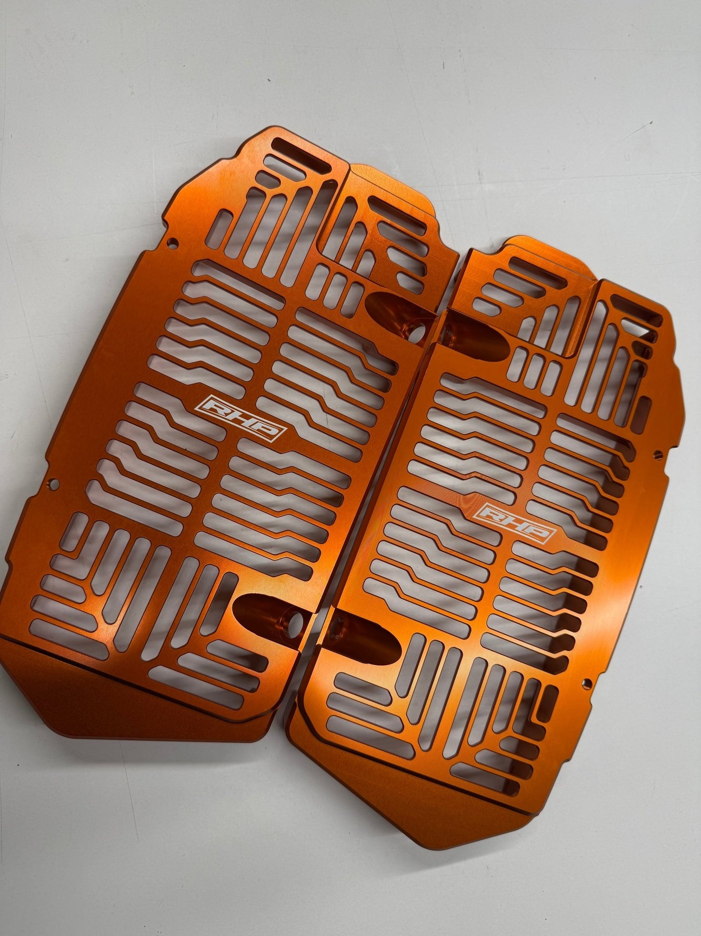 RHP Orange Radiator Guard Protectors KTM 125 - 500 EXC TBI EXCF 2023 - 2026 - ACE Race Shop