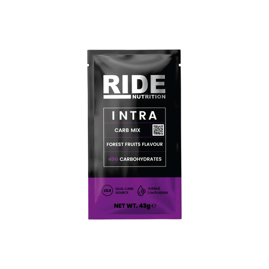 RIDE NUTRITION iNTRA CARB MIX - FOREST FRUIT SACHET - ACE Race Shop