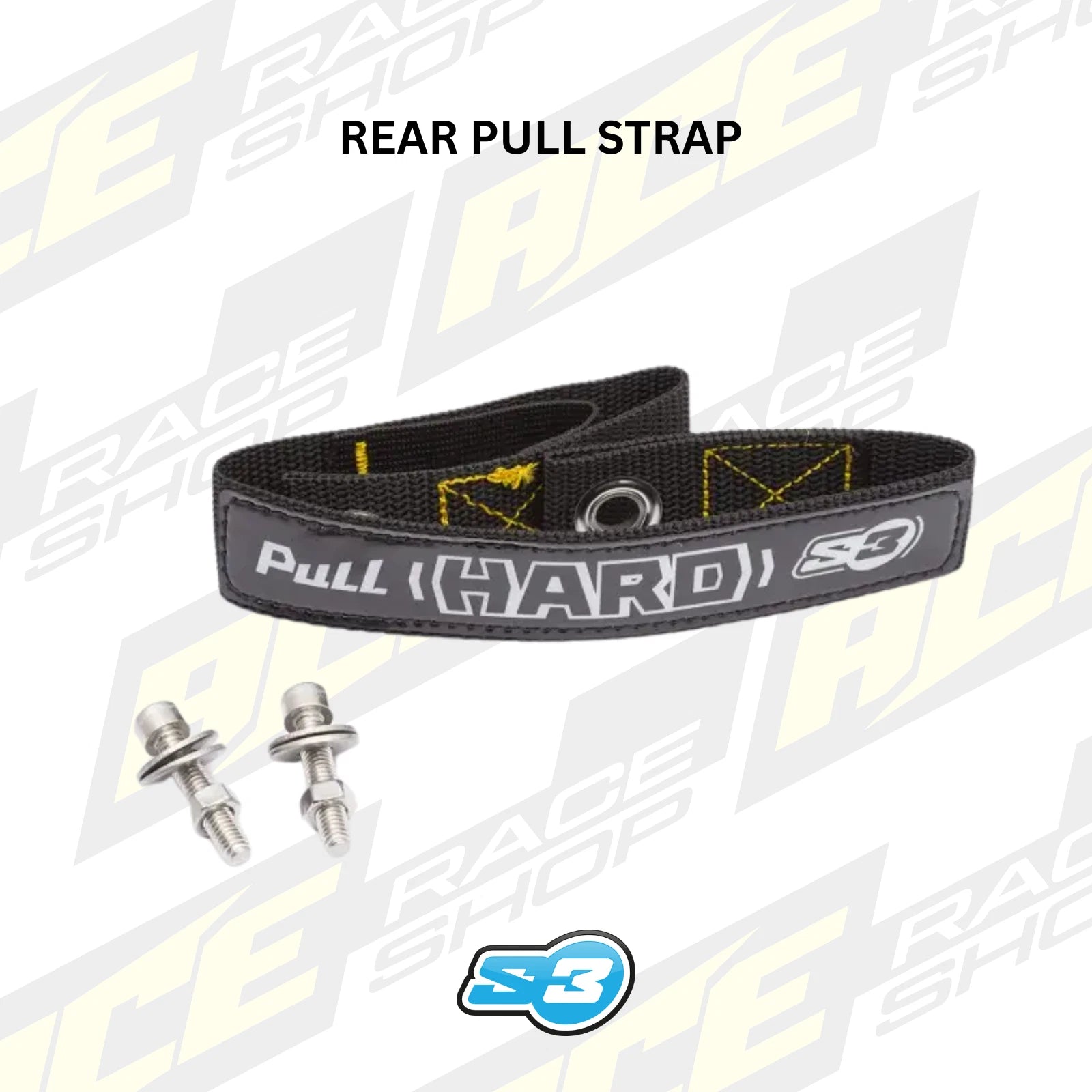 S3 PULL/GRAB STRAPS FOR HARD ENDURO (FRONT,REAR &LONG REAR) - ACE Race Shop