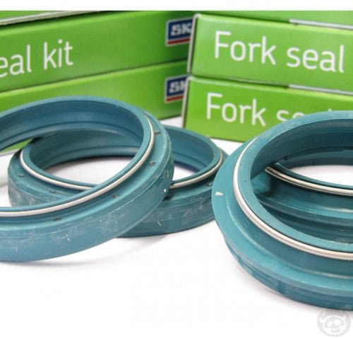 SKF FORK SEALS WP 48MM OIL & DUST SEALS (PAIR) KTM HUSKY GASAGAS SX SXF EXC EXCF - ACE Race Shop