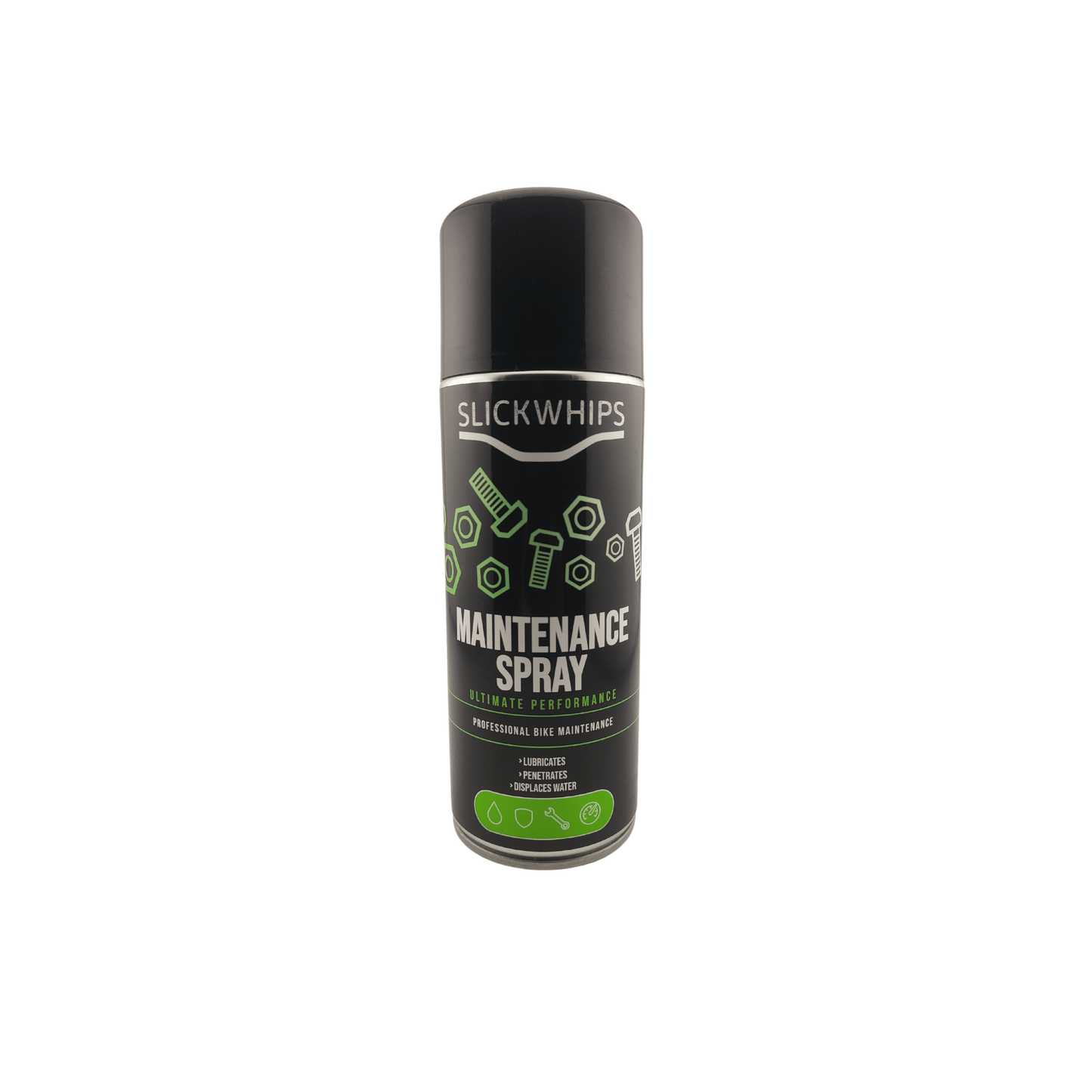 SLICKWHIPS MAINTENANCE SPRAY 400ML - ALL IN ONE PTFE FREE LUBRICATION - ACE Race Shop