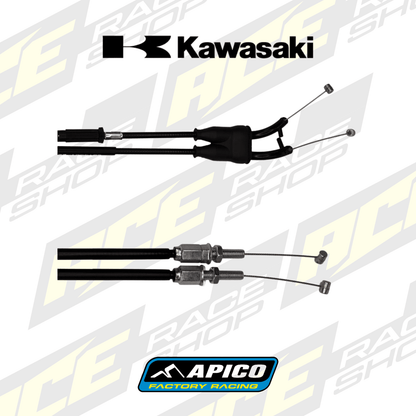 THROTTLE CABLE KAWASAKI KX250F/X 25 - 26, KX450F/X 24 - 26 - ACE Race Shop
