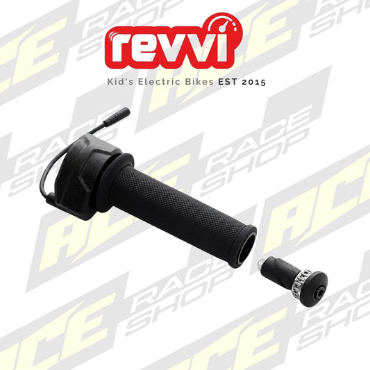 Throttle unit with grip – To fit Revvi 20″ Plus & 24″ electric bikes - ACE Race Shop