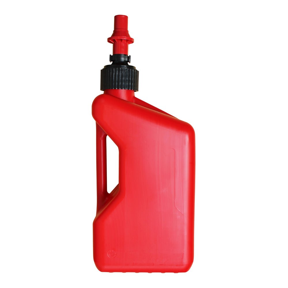 TUFF JUGS 20 LITRE TUFF JUG RED/RED RIPPER CAP - ACE Race Shop