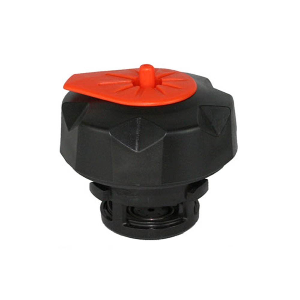 TUFF JUGS QUICK FILL FUEL CAP KTM BLACK/ORANGE LUG - ACE Race Shop