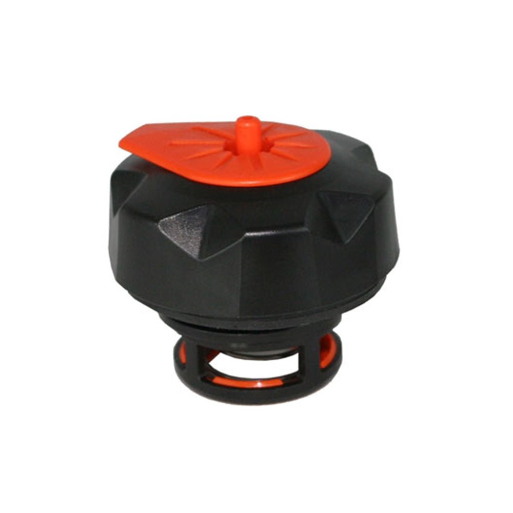 TUFF JUGS QUICK FILL FUEL CAP KTM BLACK/ORANGE THREAD - ACE Race Shop
