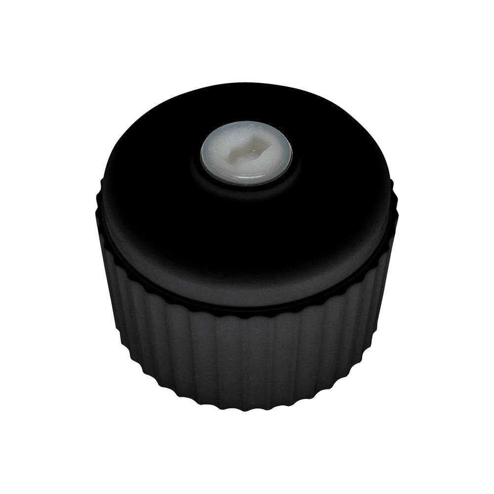 TUFF JUGS STANDARD CAP WITH PLUG BLACK - ACE Race Shop