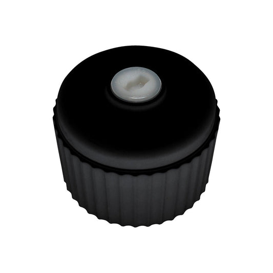 TUFF JUGS STANDARD CAP WITH PLUG BLACK - ACE Race Shop