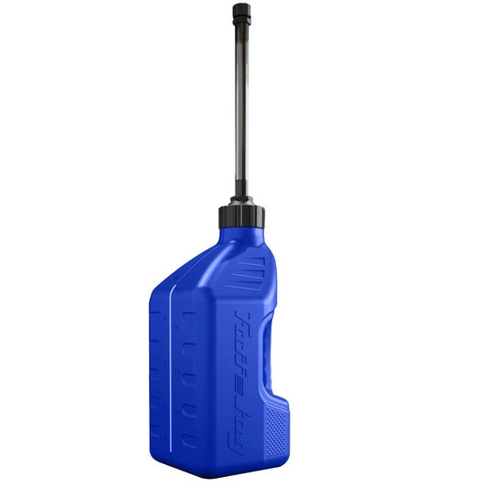 TUFF JUGS TUFF JUG 10L BLUE WITH AUTO - STOP SPOUT - ACE Race Shop