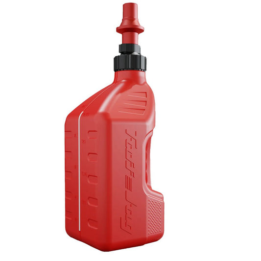 TUFF JUGS TUFF JUG 10L RED WITH RED RIPPER CAP - ACE Race Shop