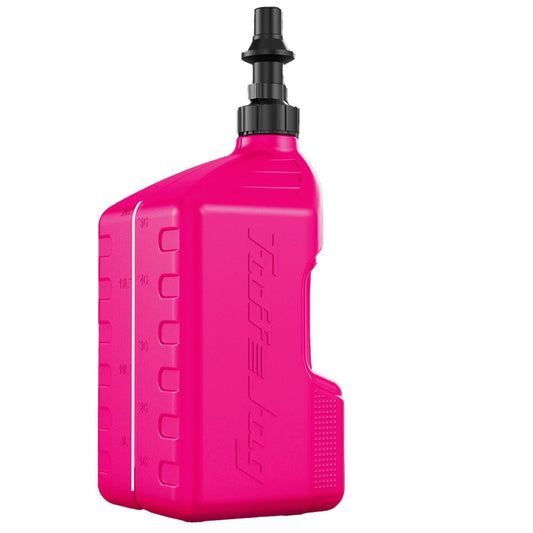 TUFF JUGS TUFF JUG 20L PINK WITH BLACK RIPPER CAP - ACE Race Shop