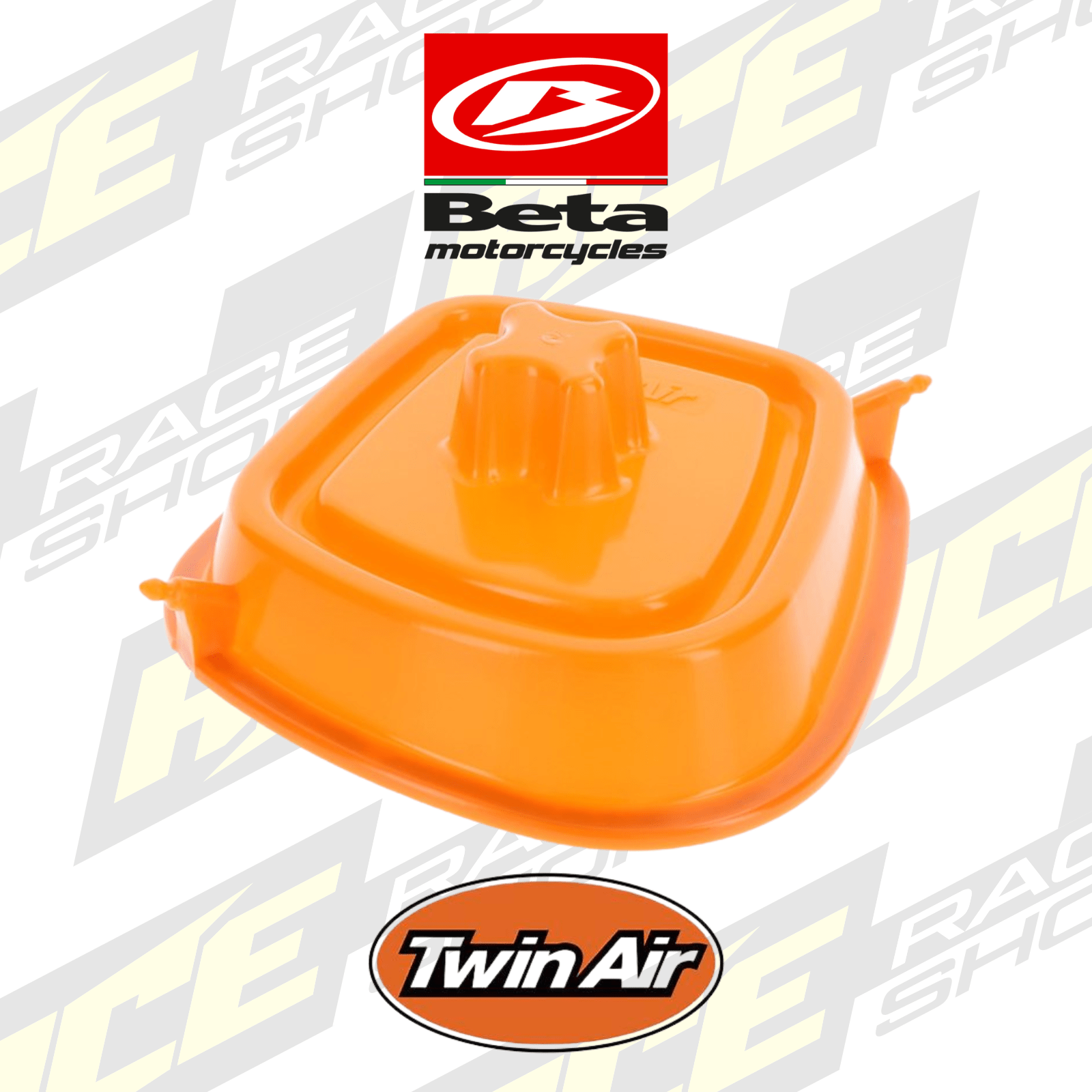 TWIN AIR AIRBOX COVER BETA ENDURO 125 - 300RR, 350 - 480RR 20 - 26, X - TRAINER 250 - 300 23 - 25, RX300 - 450 2025 - ACE Race Shop