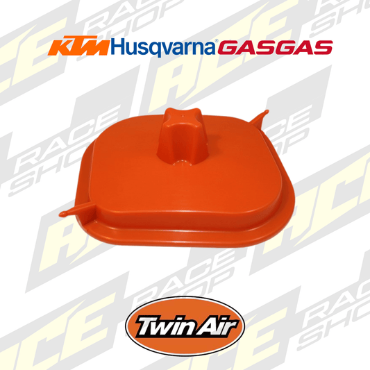 TWIN AIR AIRBOX COVER KTM/HQV/GAS/FAN SX/TC125 - 150, SX - F/FC/FX 16 - 22, EXC/EXC - F/TPI/TE/FE 17 - 23, MC/EC/EX - F 21 - 23, XX 2024 (R) - ACE Race Shop