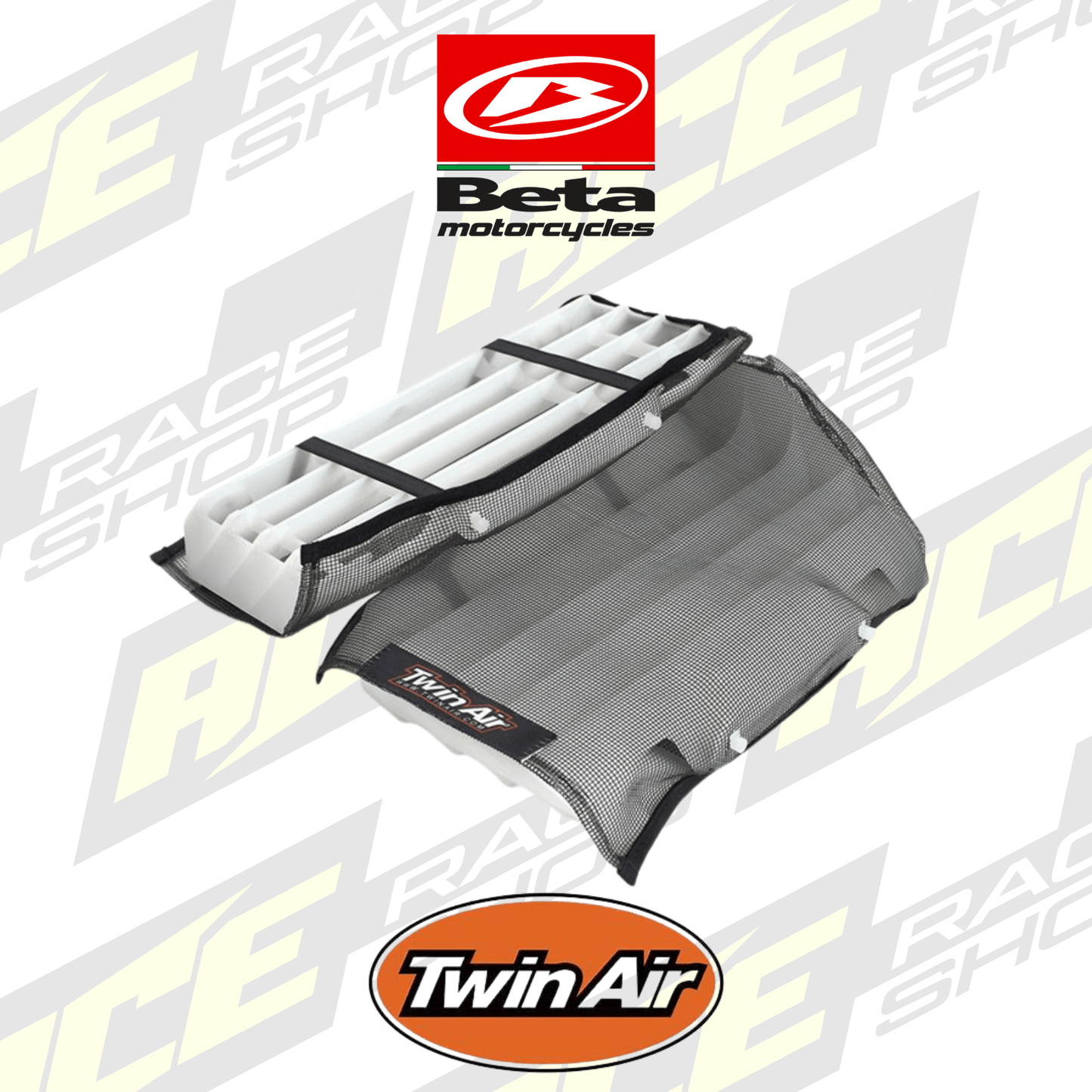 TWIN AIR RADIATOR SLEEVE BETA 250 - 300RR 2T 13 - 22, 250 - 500RR 4T 13 - 22 - ACE Race Shop
