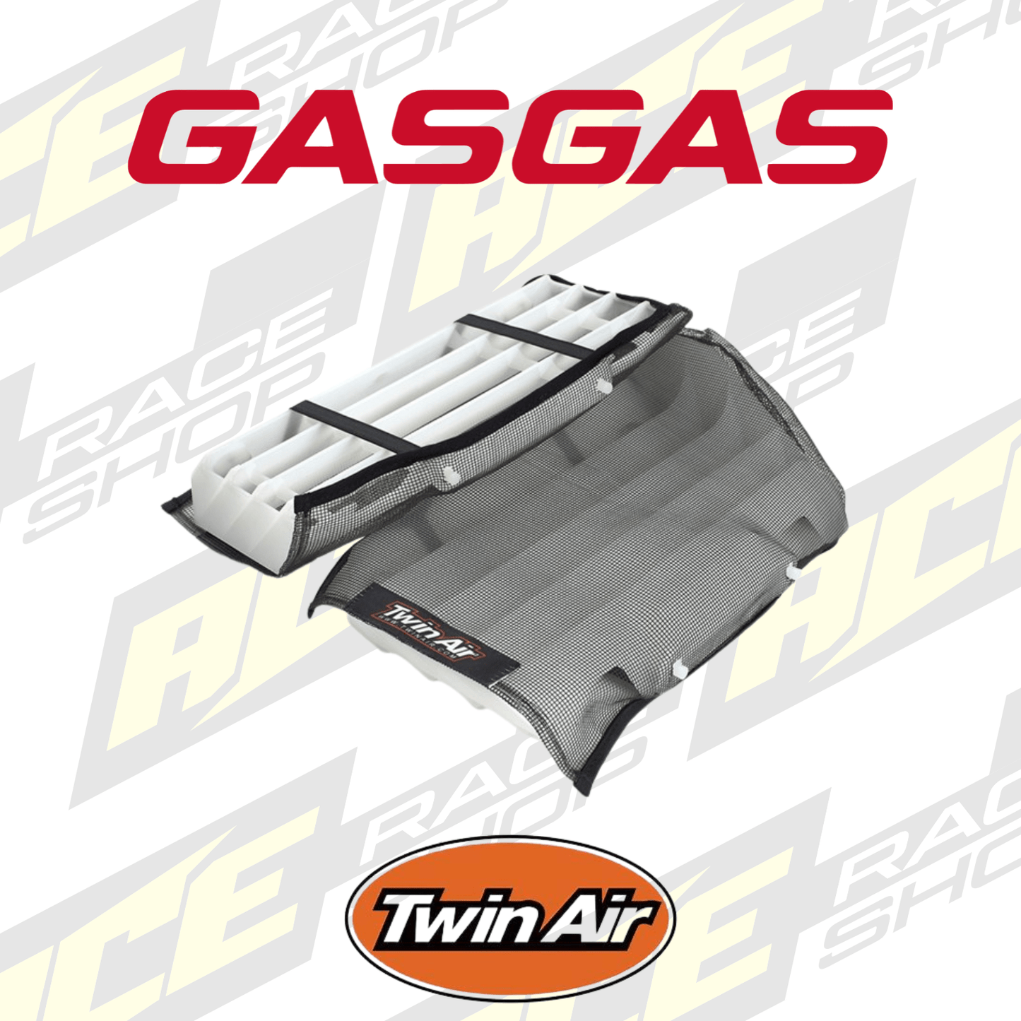 TWIN AIR RADIATOR SLEEVE GAS GAS EC/XC 125 - 300 07 - 19 - ACE Race Shop
