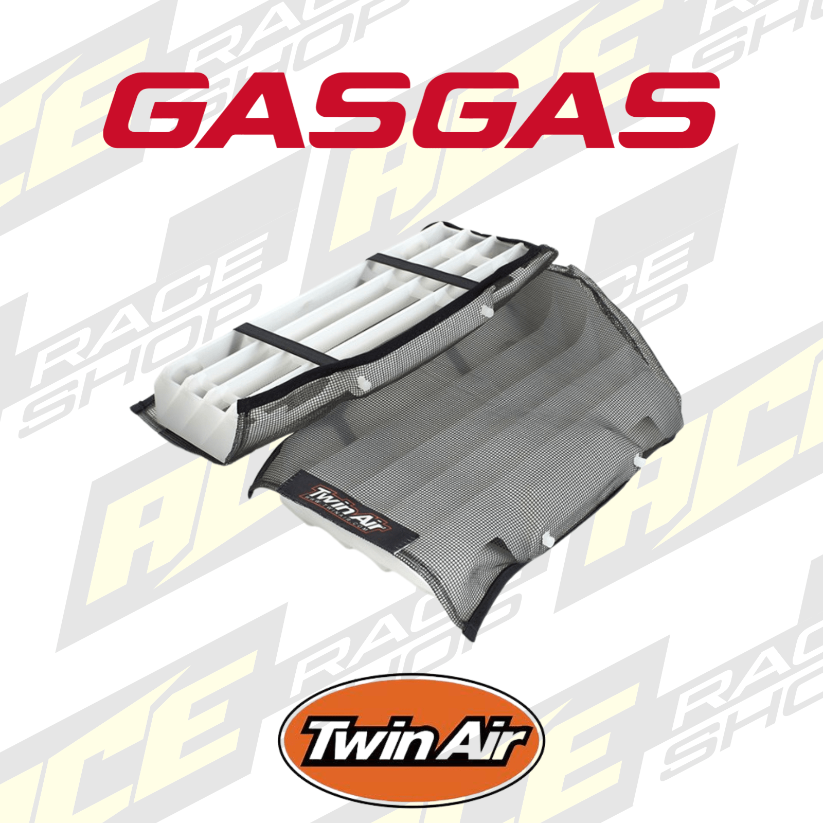 TWIN AIR RADIATOR SLEEVE GAS GAS EC/XC 125 - 300 07 - 19 - ACE Race Shop