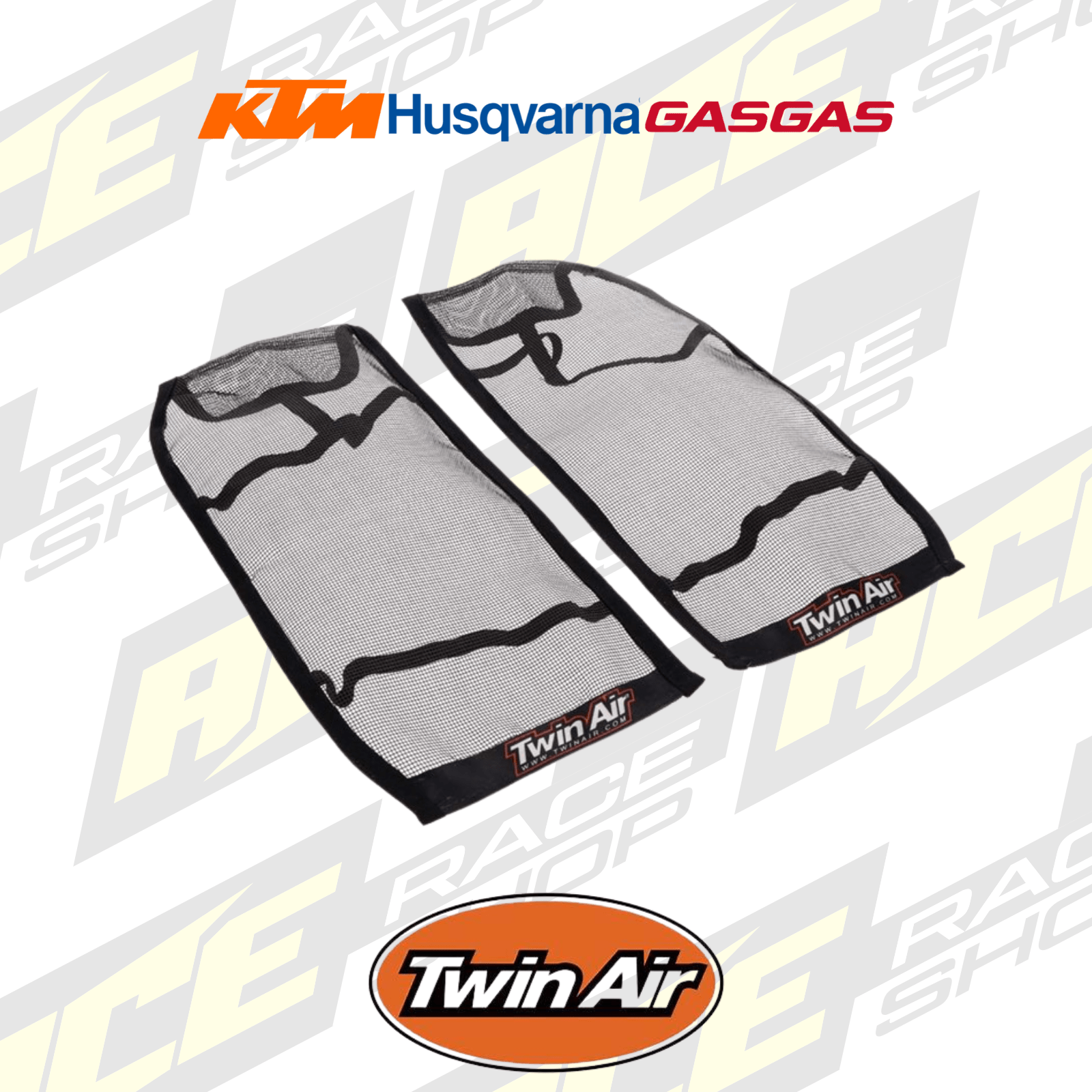 TWIN AIR RADIATOR SLEEVE KTM/HQV/GAS SX/SX - F/TC/FC 23 - 25, EXC/EXC - F/TE/FE 24 - 25, MC/MC - F/EC/EC - F 24 - 25 (R) - ACE Race Shop