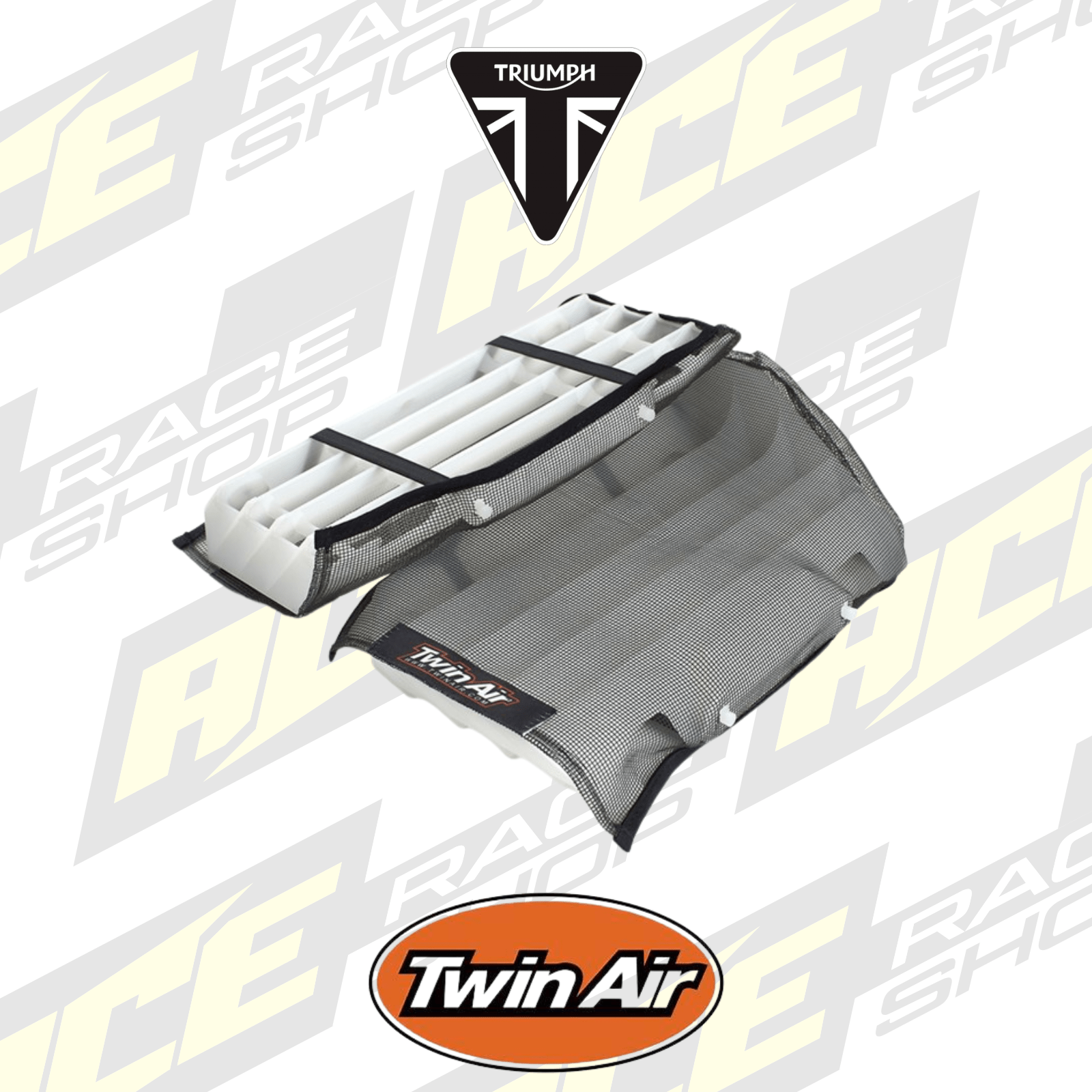 TWIN AIR RADIATOR SLEEVE TRIUMPH TF250X 24 - 26, TF450X/RC 25 - 26, TF250/450E 25 - 26 - ACE Race Shop