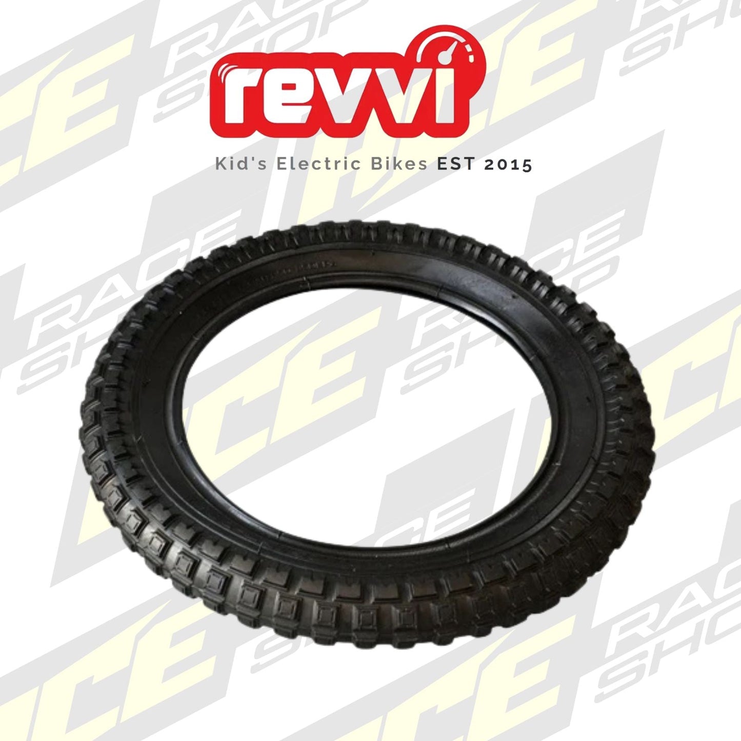 Tyre 16″ XL 2.50 – To fit Revvi 16 inch XL electric bikes Front or Rear - ACE Race Shop