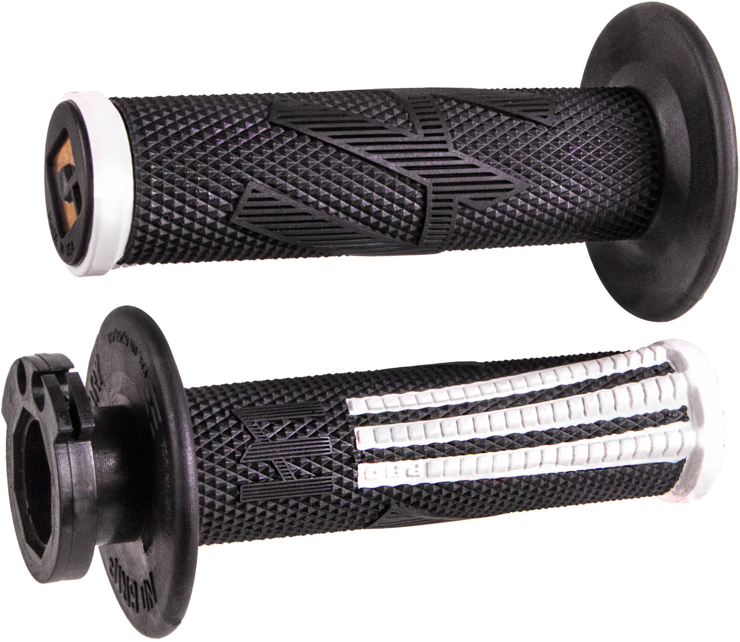 ODI EMIG2 PRO Lock On V2 Grip Black/White