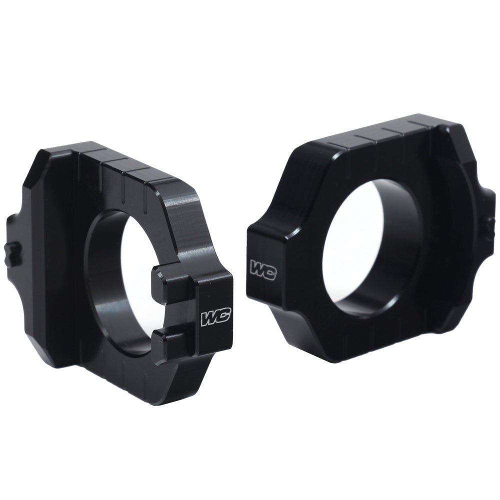 WORKS CONNECTION AXLE BLOCK KIT ELITE KAWASAKI/SUZUKI KX125 03 - 05, KX250 03 - 07, KX250F 04 - 25, KX450F 06 - 25, RMZ 250/450 04 - 25 - ACE Race Shop